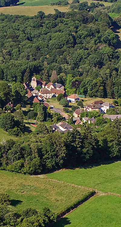 Benayes vue aérienne